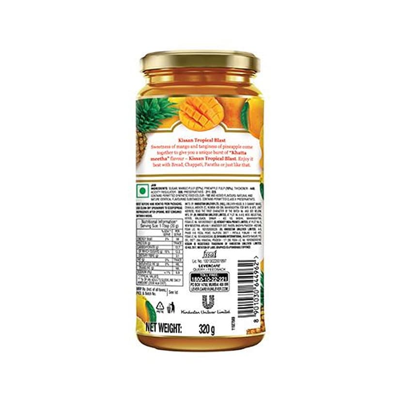 Kissan Jam - Tropical Blast, 320 G view 2