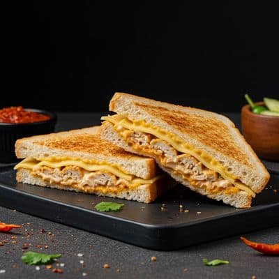 Chainaama Creamy Chicken Sandwich (regular Bread)