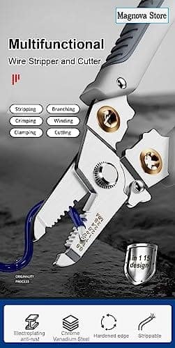 TRENDING Special Wire Stripper and Cutter for Electrician - Decrustation Pliers, Multi-functional Tool view 3