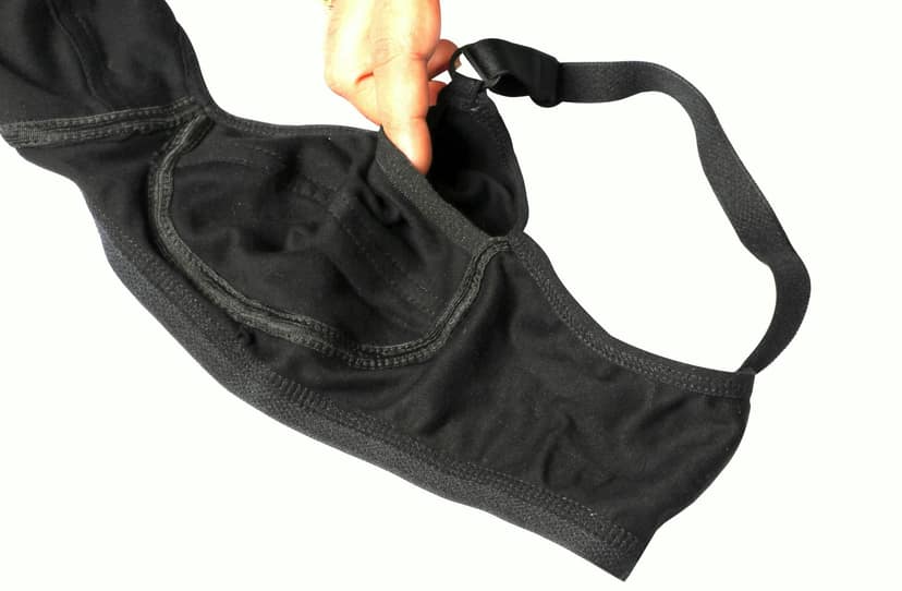 Mastectomy Cancer Pocket Embroidery Cotton Bra With Two Inserts view 4