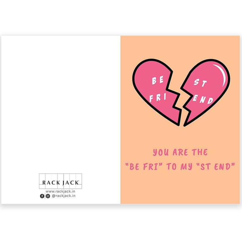 Rack Jack friendship's day funny greeting card - best friend view 6