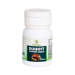 Partha Ayurved Diabott Ayurvedic Tablets - Sugar & Immunity