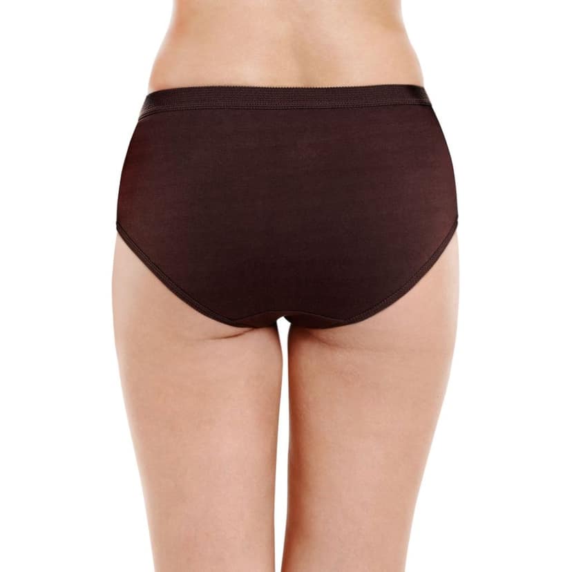 Bodycare women's combed cotton assorted Briefs Panty Pack of 3 ( 2930D ) view 5