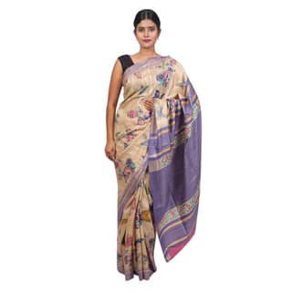 HANDLOOM KOSA SAREE WITH BLOUSE (SKU - 1ST503100222 SAREE- 232)