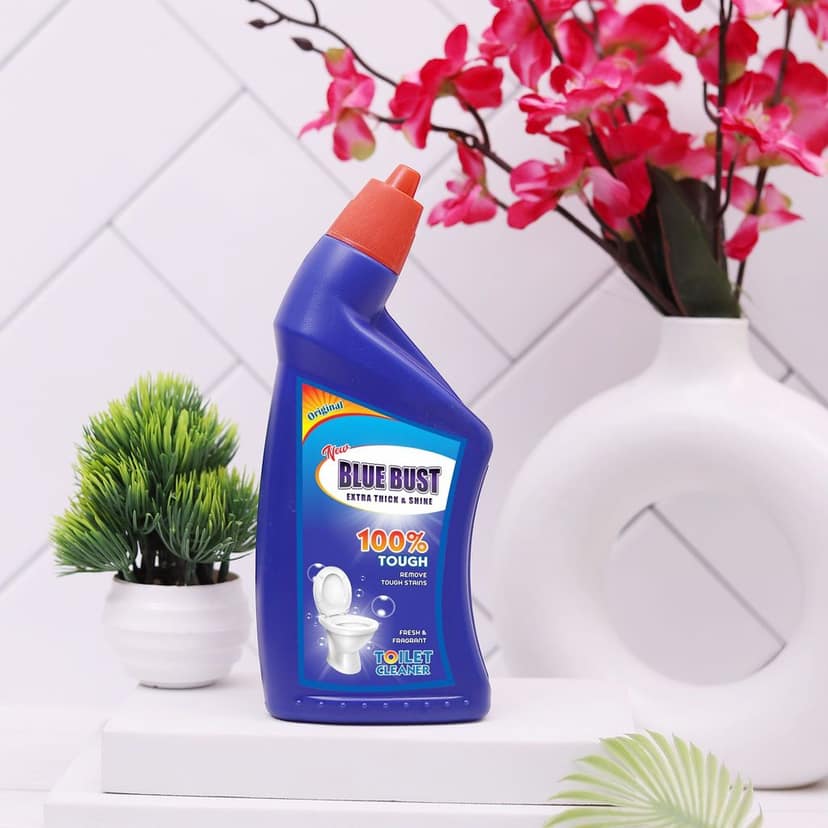 Bluebust Toilet cleaner Liquid 250ml Pack of 4 view 5