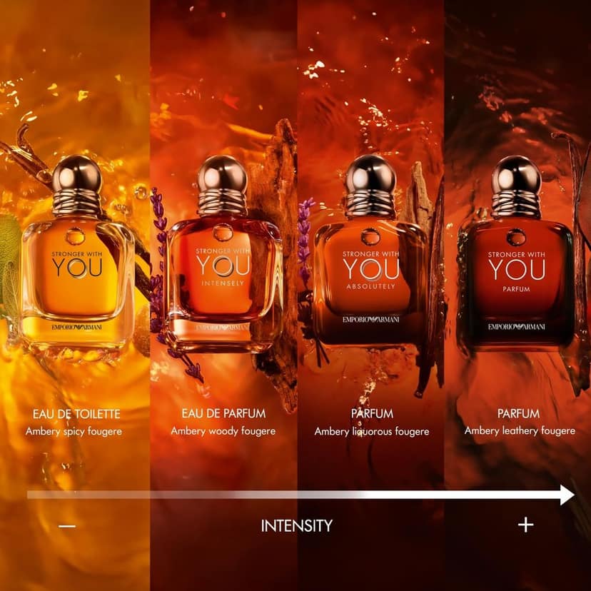 Emporio Armani Stronger With You Absolutely Parfum 100ml for Men Luxurious Rich and Captivating Fragrance view 3