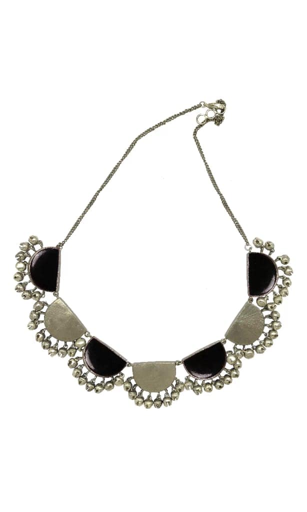 Half Moon Round Necklace view 4