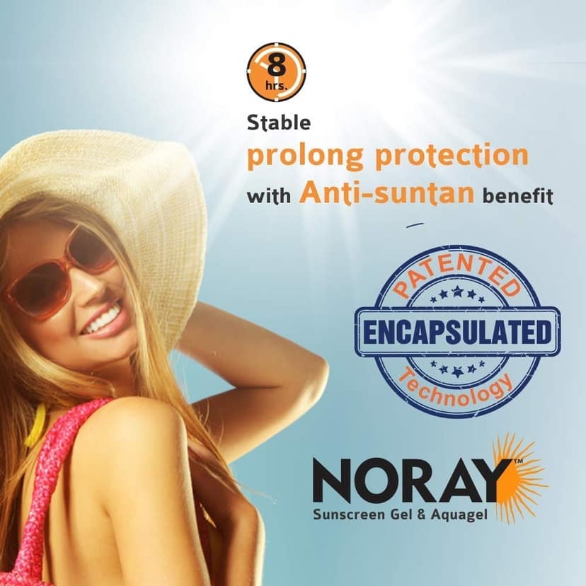 Vegetal Noray Matte Finish Broad Spectrum Sunscreen Gel, SPF-50, PA+++ with Anti Tan Effect, 50 g view 7