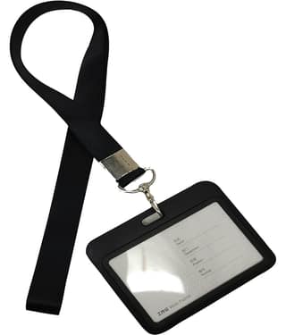 Dey 's stationery store - Plastic Card Holder ( Pack 1 )