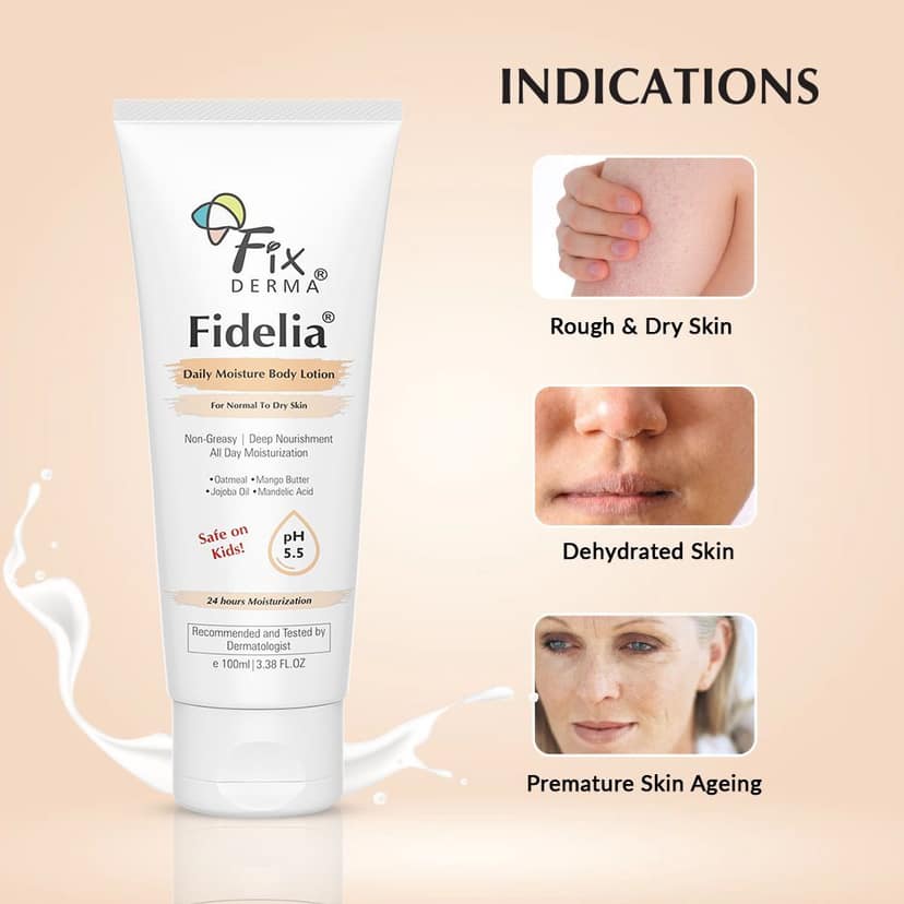 Fixderma Fidelia Daily Moisture Body Lotion view 5