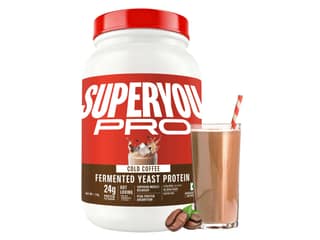 SuperYou Pro Fermented Yeast Protein 1Kg- Coffee | 24g Protein Per Scoop