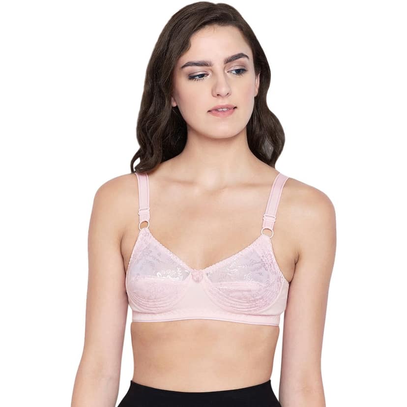 Bodycare Cotton Non Padded Non wired Regular Bra-Pack of 3 view 2
