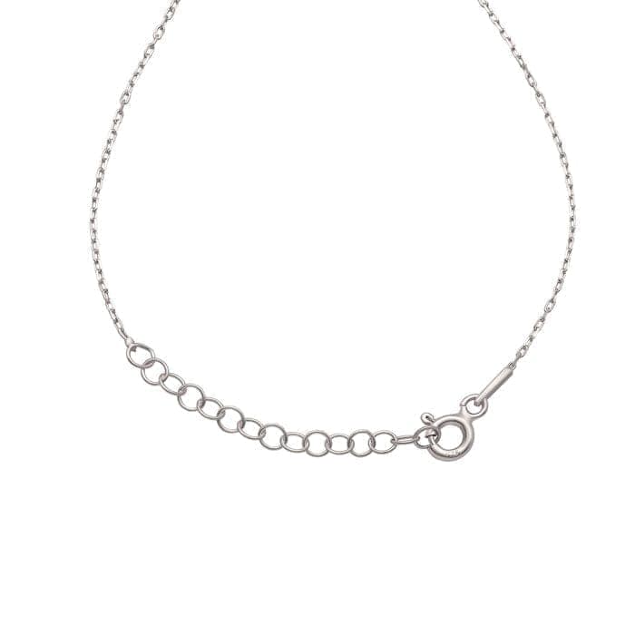 Silver Dark Evil Eye Drop Bracelet view 6