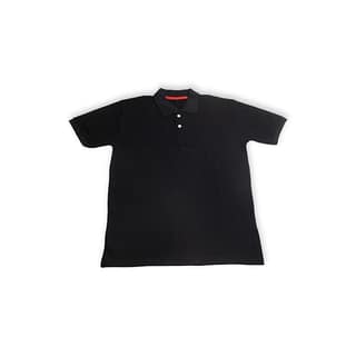 Men's Black Polo Shirt* Short Sleeve Polo Shirt* Casual Polo Shirt* Basic Polo Shirt* Cotton Polo Shirt