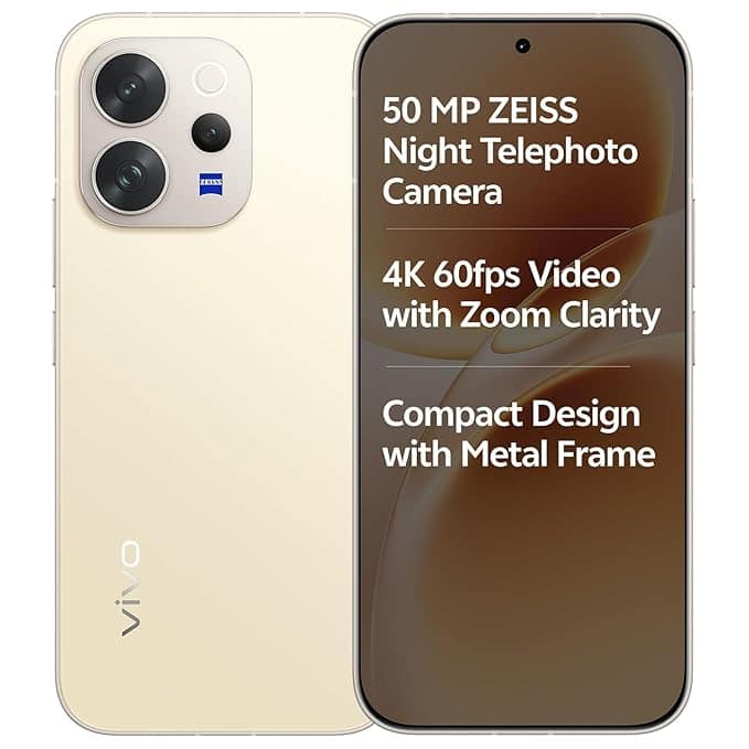 VIVO V70 5G (Lemon Yellow, 12GB RAM, 256GB Storage)