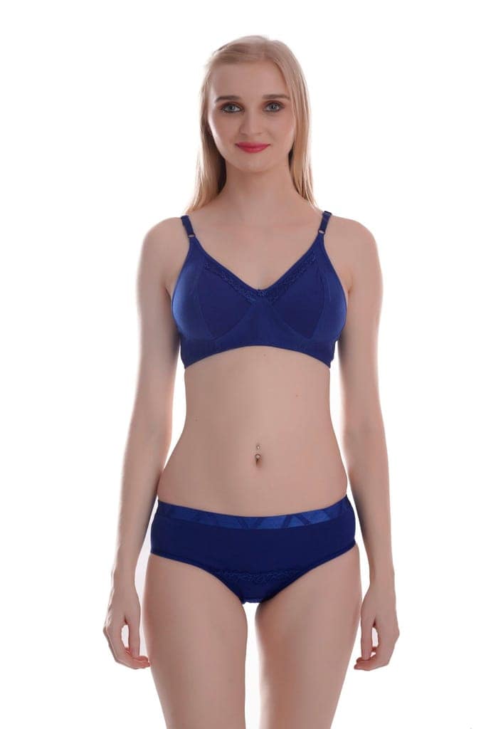 Pure Cotton bra panty bikini set view 4