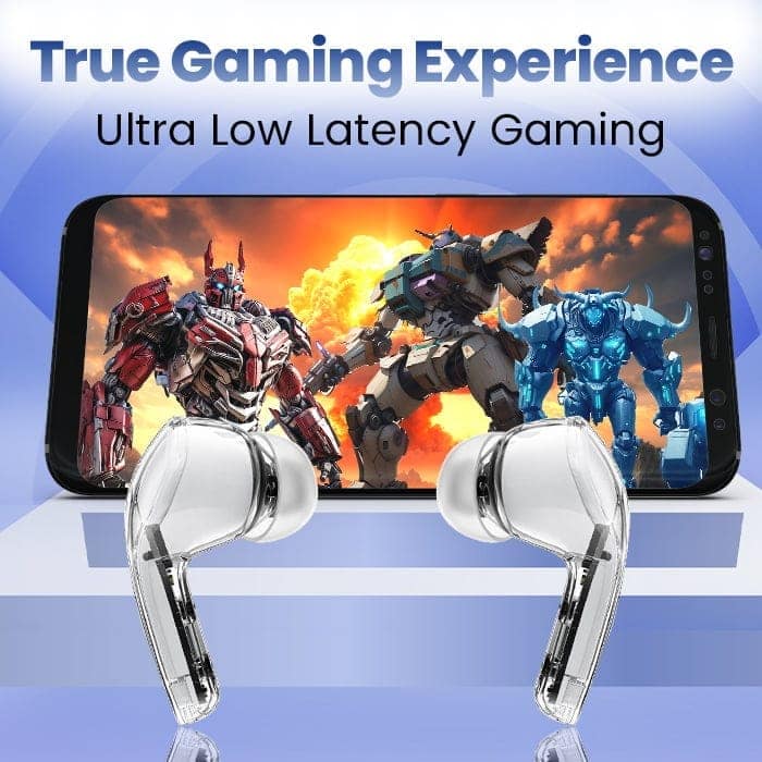 Flute Ultrapods Pro Wireless Earbuds - Pearl White view 4