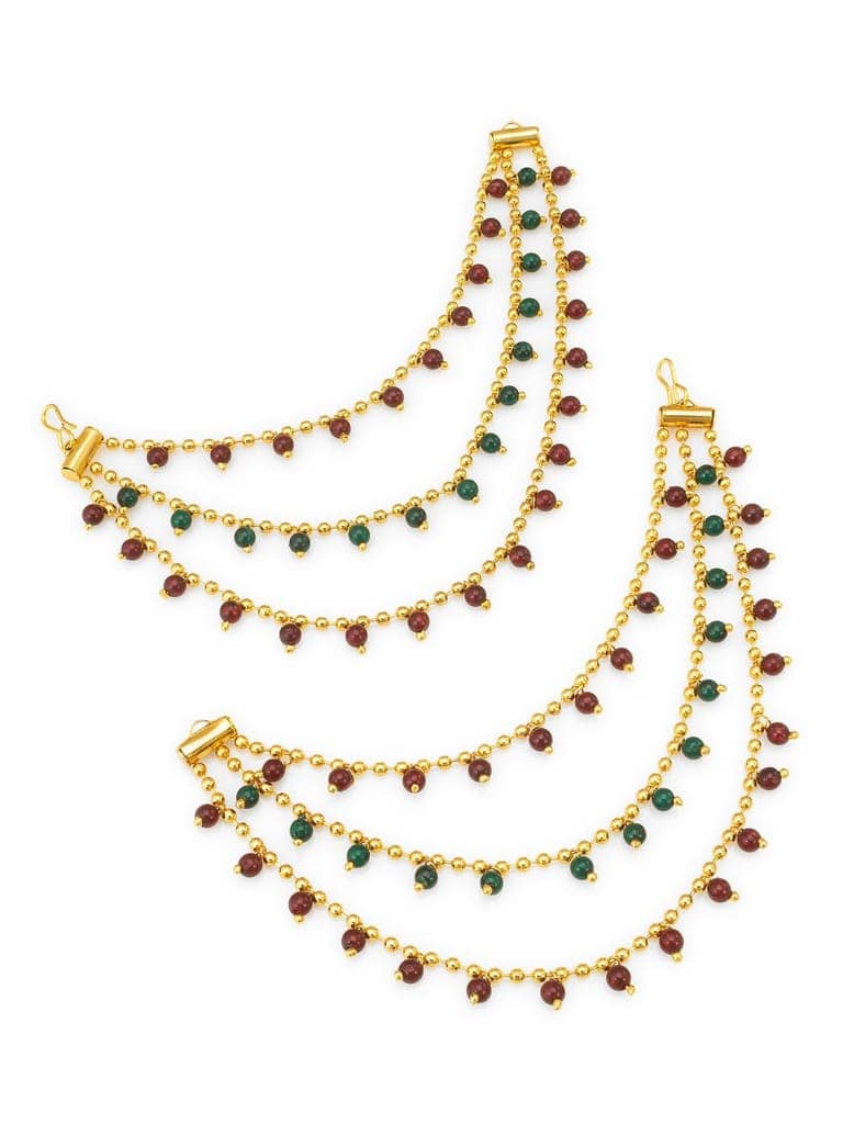 Morison Bohemian Style Jhumka Earrings Effortlessly Chic view 5