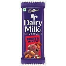 Cadbury Dairy Milk Fruit & Nut Chocolate Bar, 80 G