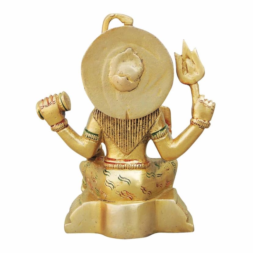 Brass Shiv Ji Colour Idol - Decorative Brass Murti, Height : 5.2 Inch (BSMAS947 B) view 3