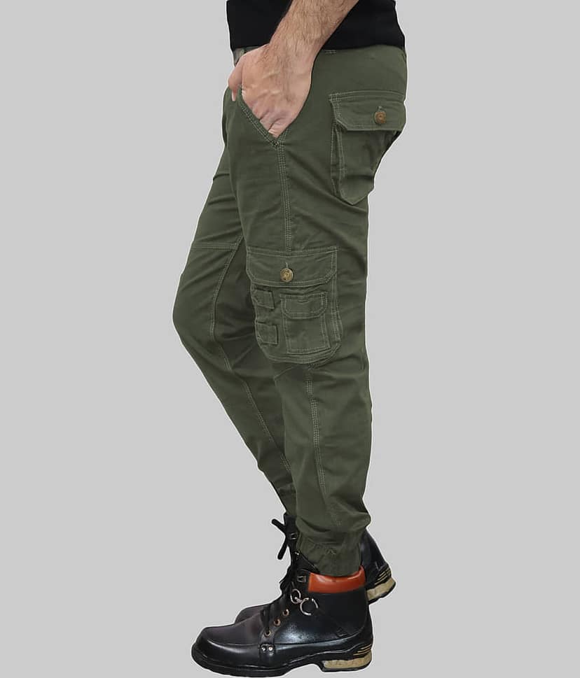 HYMEN LEGIONS Regular Flat Men's Cargos - Grey ( Pack of 1 ) view 2