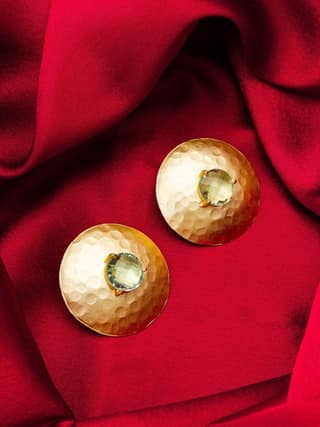 Morison Golden Vintage Earrings Classic Charm with a Twist