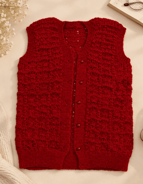 Women’s Knitted Half Sweater for Casual and Winter Wear view 2