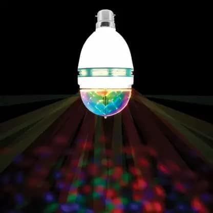 Elecsera LED Stage Light Disco Party Bulb Lamp Pack of 4 Single Disco Ball (Ball Diameter: 2.5 cm) view 5