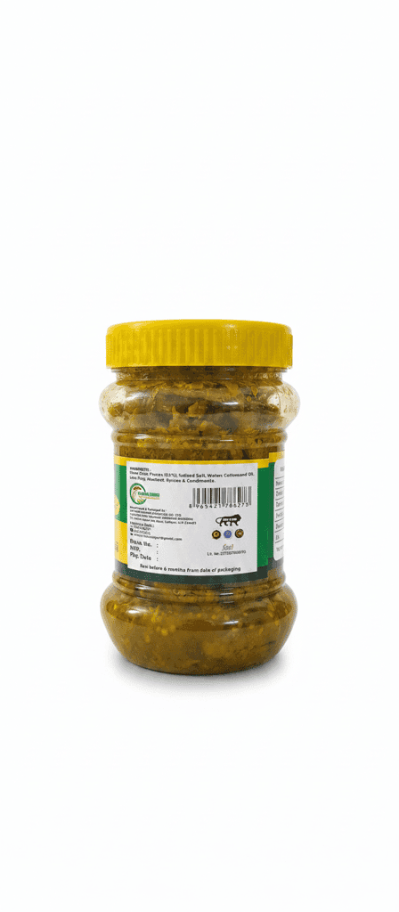 Green Chilli Pickle view 3
