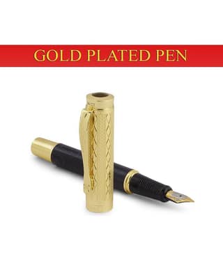 Hayman - Gold Extra Fine Line Fountain Pen (Pack of 1)