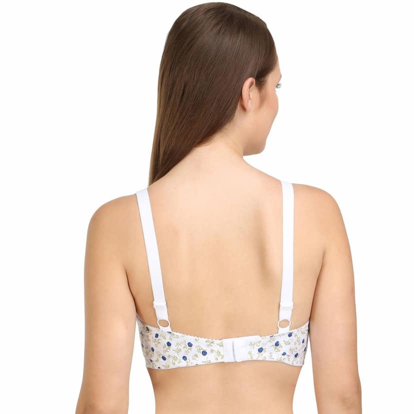 Bodycare Women Cotton Full Coverage Non Padded Regular Bra Pack - 2 E5582WW view 4