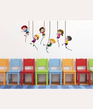 Inkfence Wall Sticker Funny ( 61 x 100 cms )