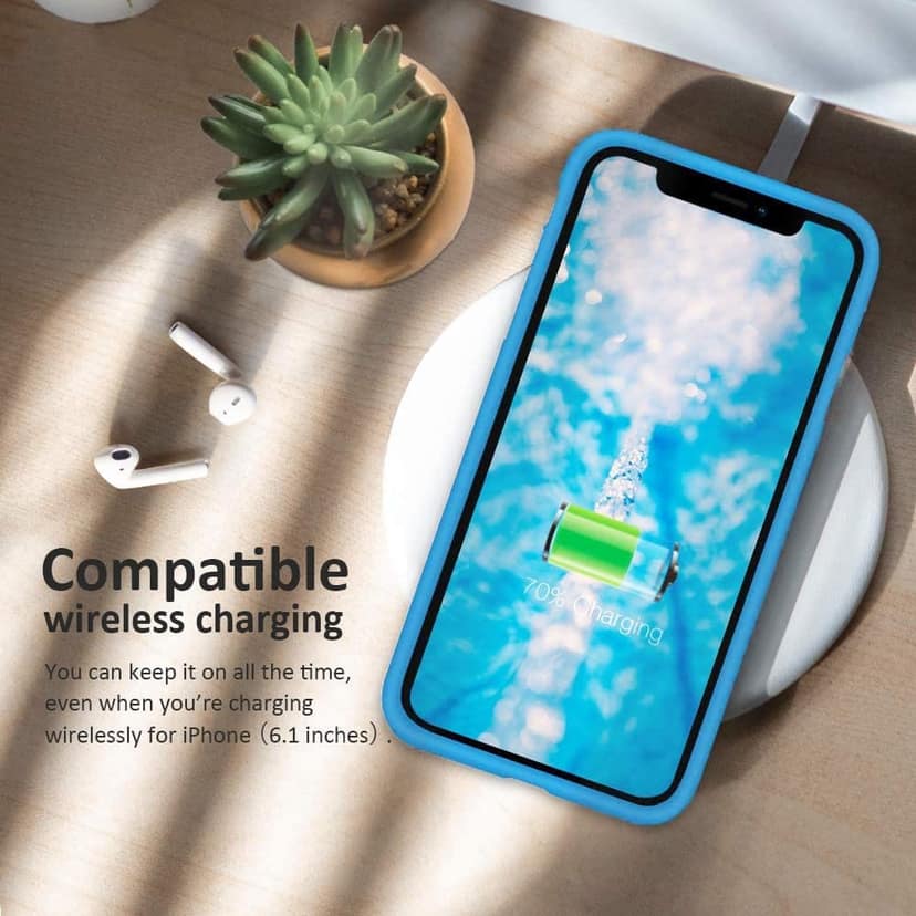 LIRAMARK Liquid Silicone Soft Back Cover Case for Apple iPhone 11 view 7