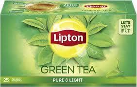 LIPTON GREEN TEA CLEAR & LIGHT 25 TEA BAGS view 2