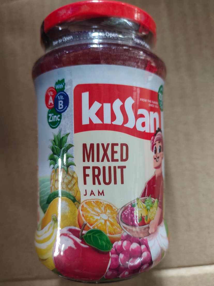 Kissan Mixed Fruit Jam - Delicious & Flavourful,
