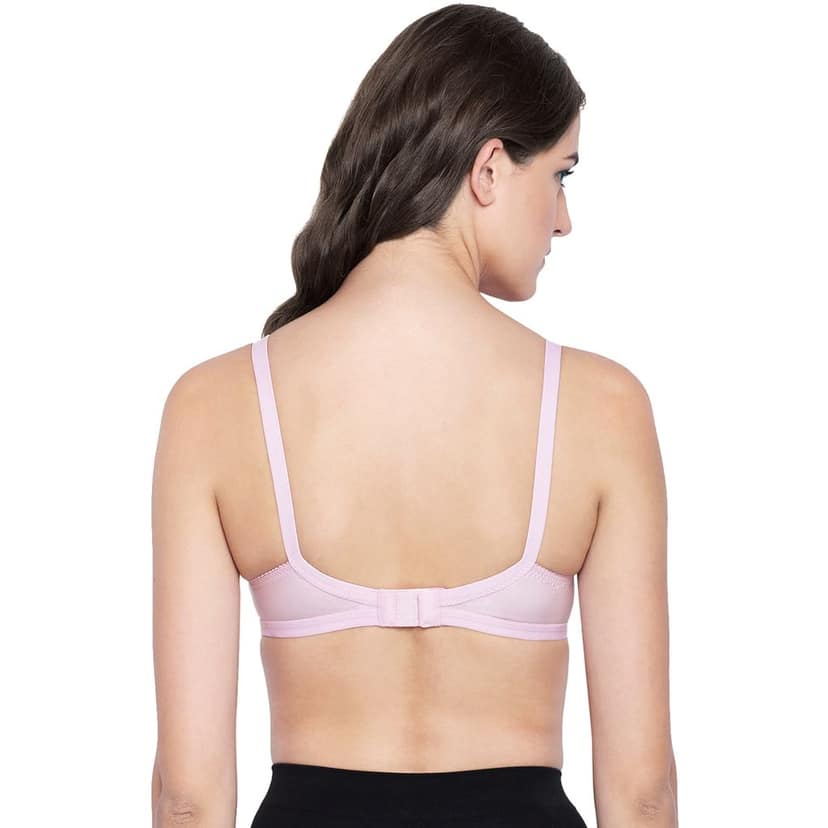 Bodycare Women Cotton Full Coverage Non Padded Regular Bra Pack - 2 E5524PUW view 4