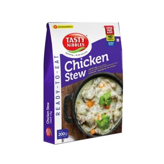Tasty Nibbles Ready To Eat Chicken Stew 200g|No Added Preservatives Using Retort Technology