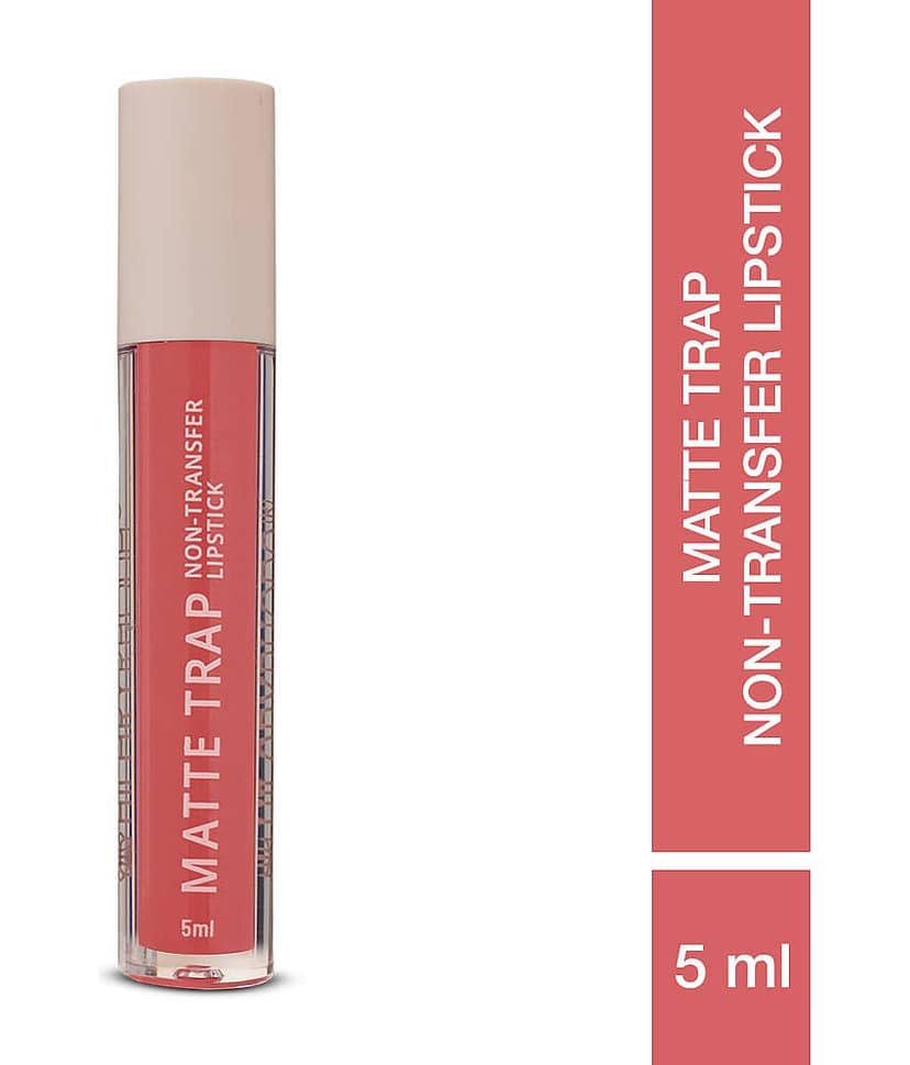 Hilary Rhoda Matte Trap Liquid Lipstick ,Non-Transfer & Waterproof Lipstick -5ml (Rose Red)
