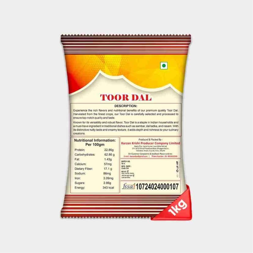 Toor Dal (1 kg) view 4