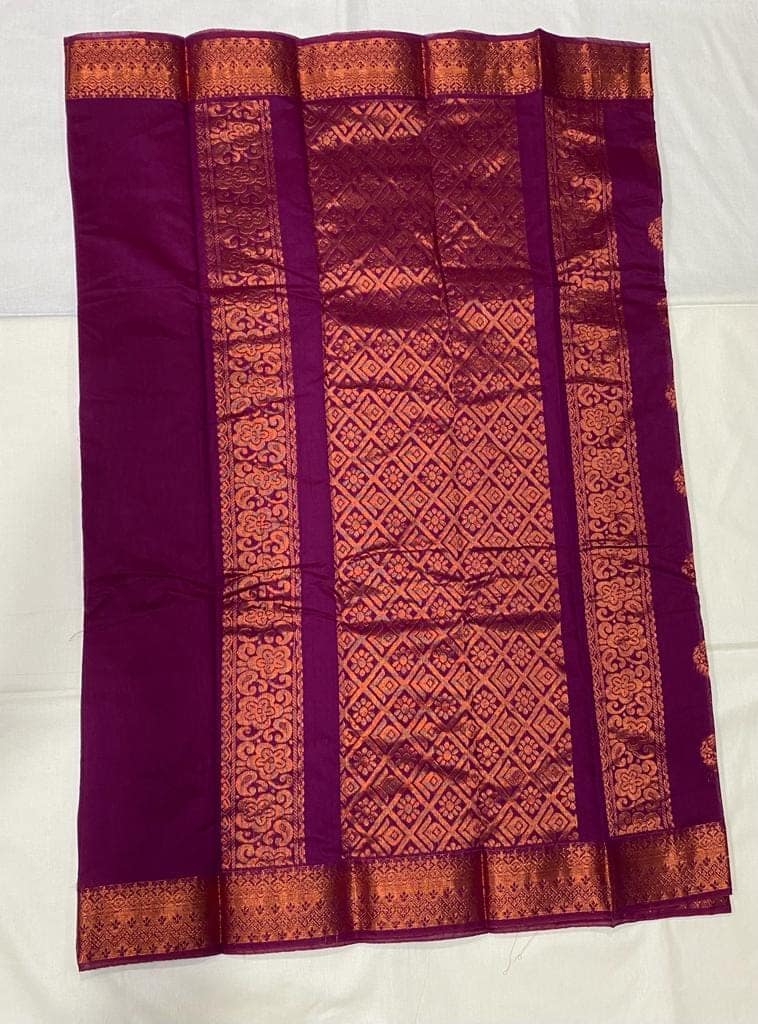 Silk Cotton Saree view 3