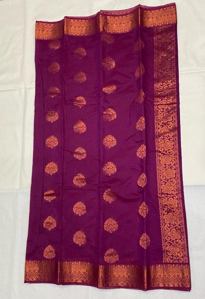 Silk Cotton Saree view 4