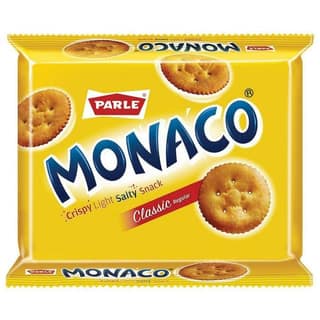Parle Monaco Classic Salted Biscuits 200 Gms