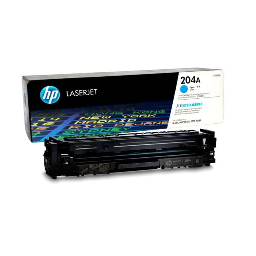 HP 204A Cyan Original LaserJet Toner Cartridge (CF511A) view 4