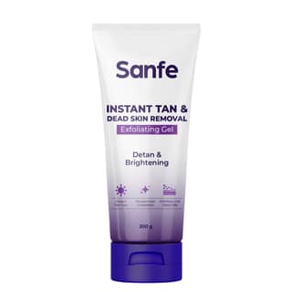 Sanfe Instant Tan Removal Exfoliating Gel - 200g