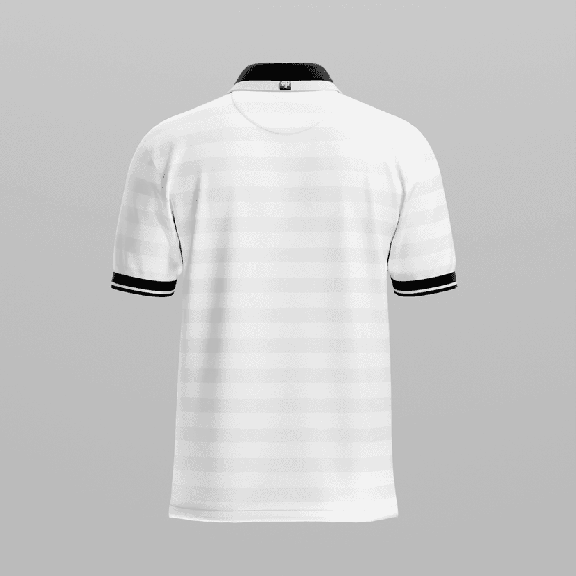 AH Classic White Golf Polo view 3