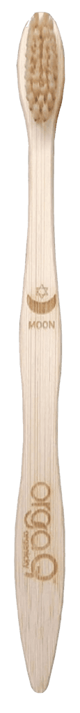 Orgaq Organicky Natural Bamboo ToothBrush With Castor Bean Bristle for Oral Care| Eco Friendly view 2