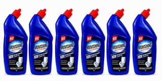 Toilet Cleaner Liquid 1L (Pack of 6) | Thick Formula Bathroom & Toilet Bowl Cleaner | Removes Tough Stains, Limescale & Odour | Kills 99.9% Germs | Deep Cleaning Toilet Cleaning Liquid