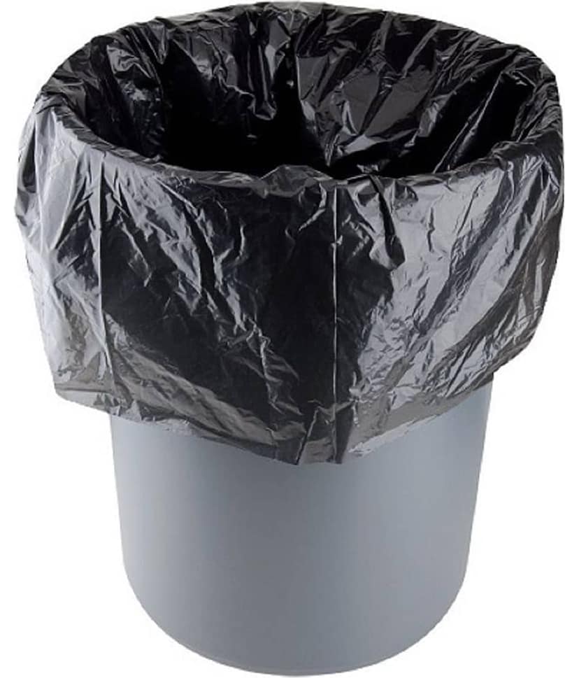 G 1® 100% Recyclable Garbage Bags And Covers - 180 Pieces - Medium Size, 19X21 Inch - Black Color view 4
