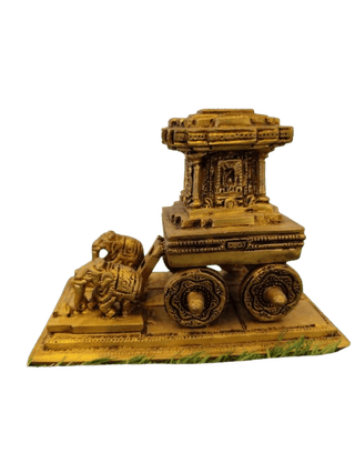 Golden Temple Rath Yatra Brass Statue