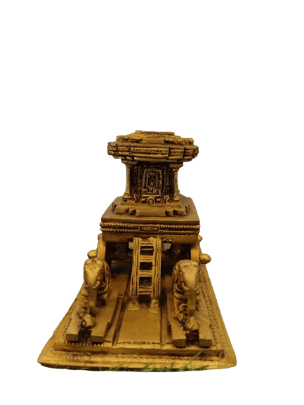 Golden Temple Rath Yatra Brass Statue view 2